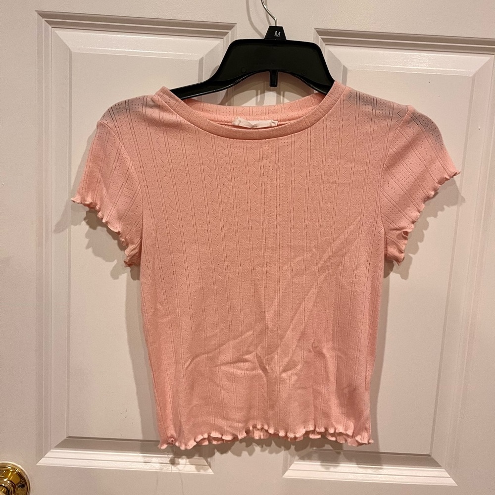 Nordstrom Rack Peach Pink Baby Tee (M)